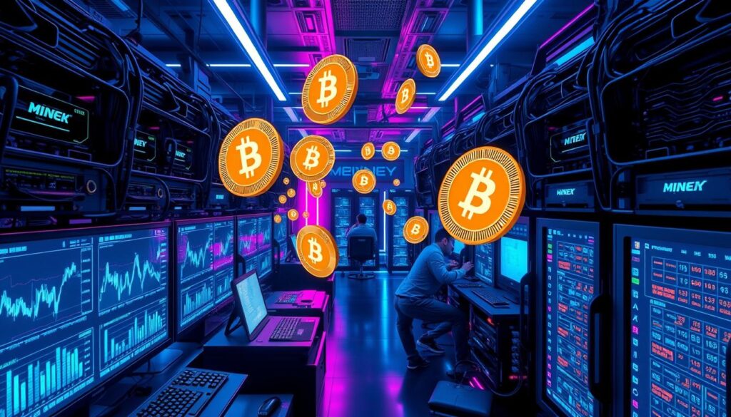 Mineração de criptomoedas